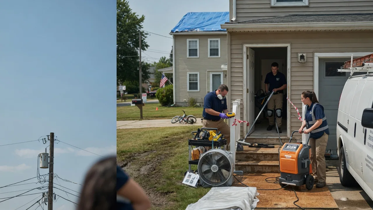Water Damage Repair in West College Corner, IN near me